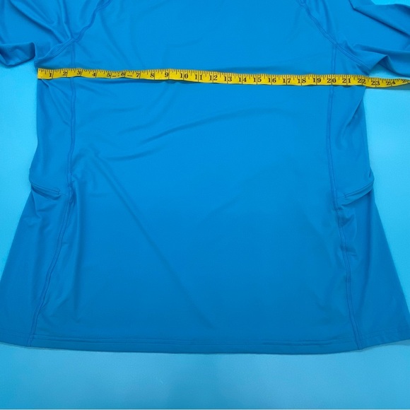 IUGA Rash Guard Too for Women UPF 50+ Protection Clothing Aqua Blue XXL - Picture 6 of 10